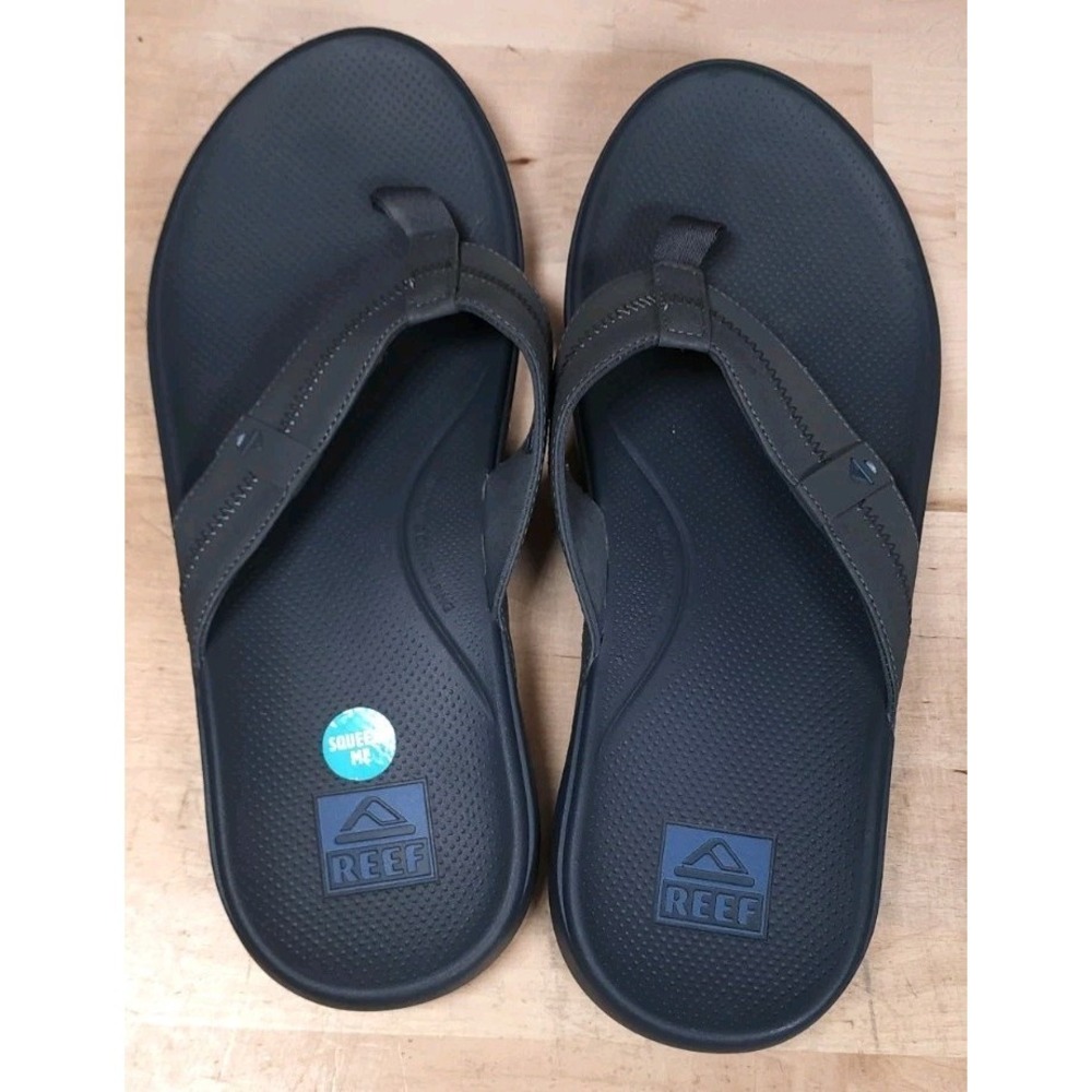 REEF Ortho Spring Mens Size 13 Flip Flop Sandals Blue A-24 - Picture 3 of 5